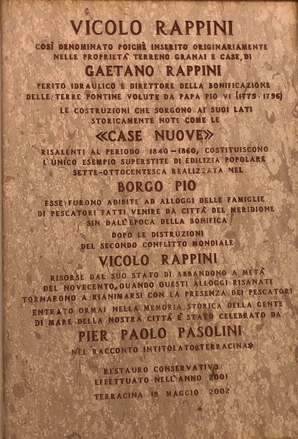 Ferienwohnung Vicolo Dei Pescatori Terracina Exterior foto